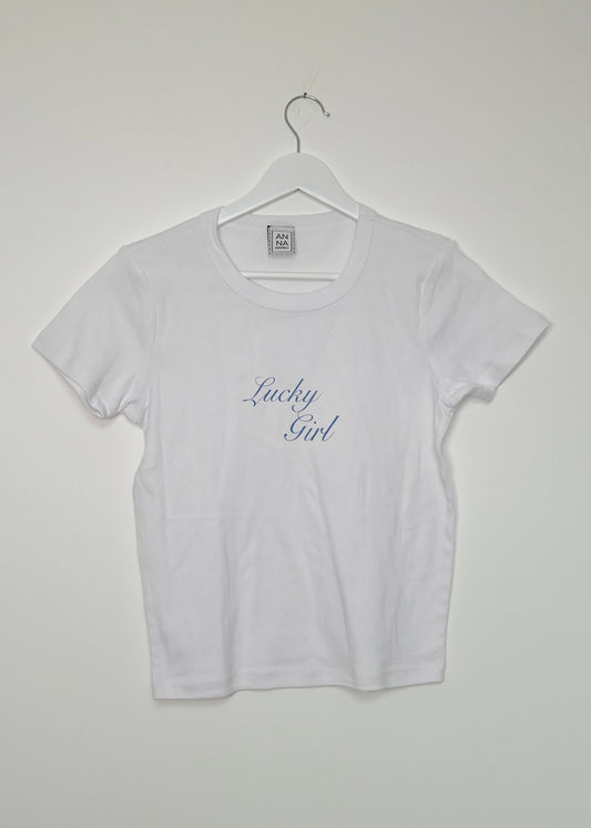 Lucky Girl baby Tee